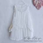Βαπτιστικό Φόρεμα ή Πακέτο Βάπτισης με Βαλίτσα Cotton Candy by Neonato - κωδ. e011