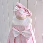 Βαπτιστικό Φόρεμα "Kylie" pink
