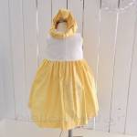 Βαπτιστικό Φόρεμα "Kylie" yellow