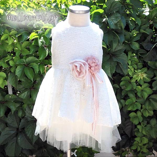 Nenya - Βαπτιστικό Φόρεμα "Amelia"