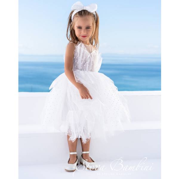Stova Bambini - Βαπτιστικό φόρεμα G1