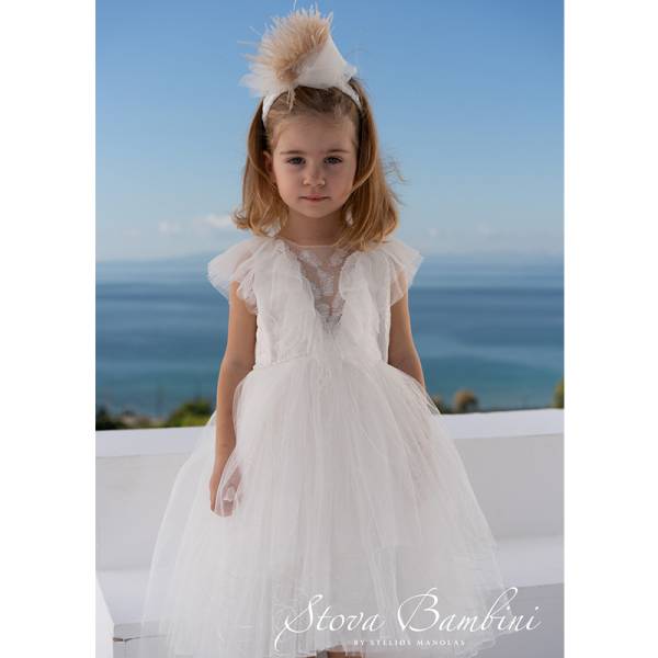Stova Bambini - Βαπτιστικό Φόρεμα G8