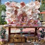 Στολισμός Βάπτισης-Candy bar "Floral Wall/Pampas"