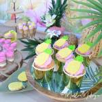 Στολισμός Βάπτισης-Candy bar Tropical Paradise
